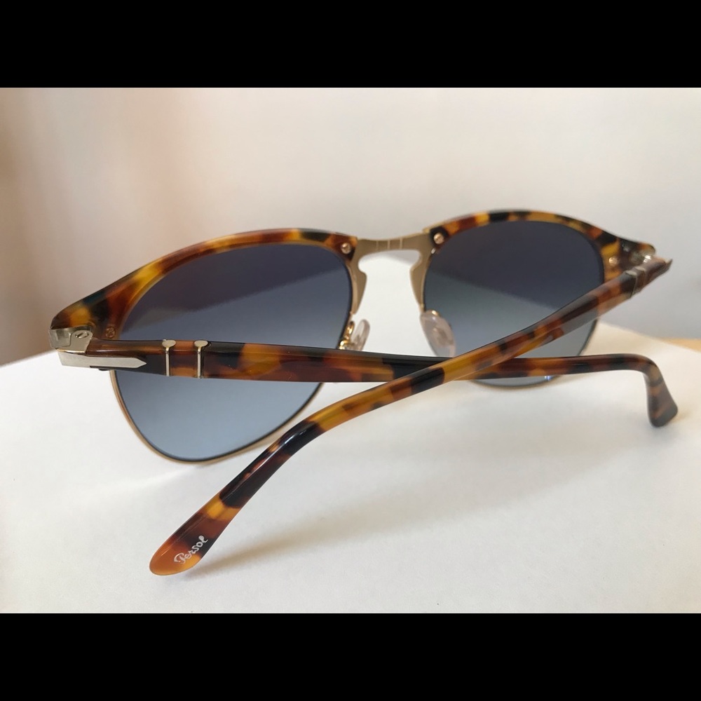 Persol 8649-S/86 Madreterra Aviator Pilot Sunglasses 53-18-145 — New, never worn